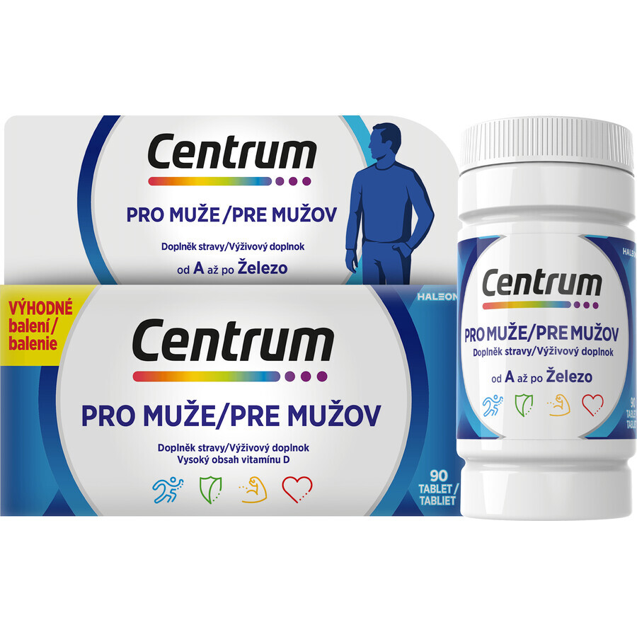 Centrum Multivitamin für Männer 90 Tabletten