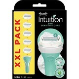 Wilkinson Sword razor intuition sensitive care XXL + replacement heads 5 pieces