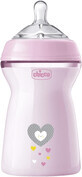 Chicco Natural Gevoel Babyfles Meisje 6m+ 330 ml