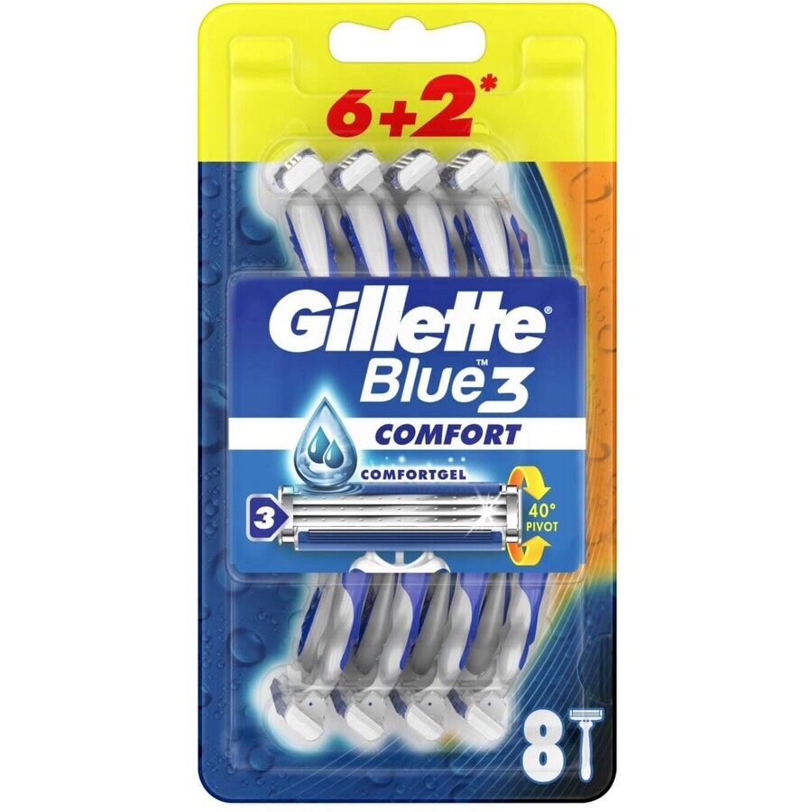 Gillette Blue3 Comfort Disposable razor 8 pcs