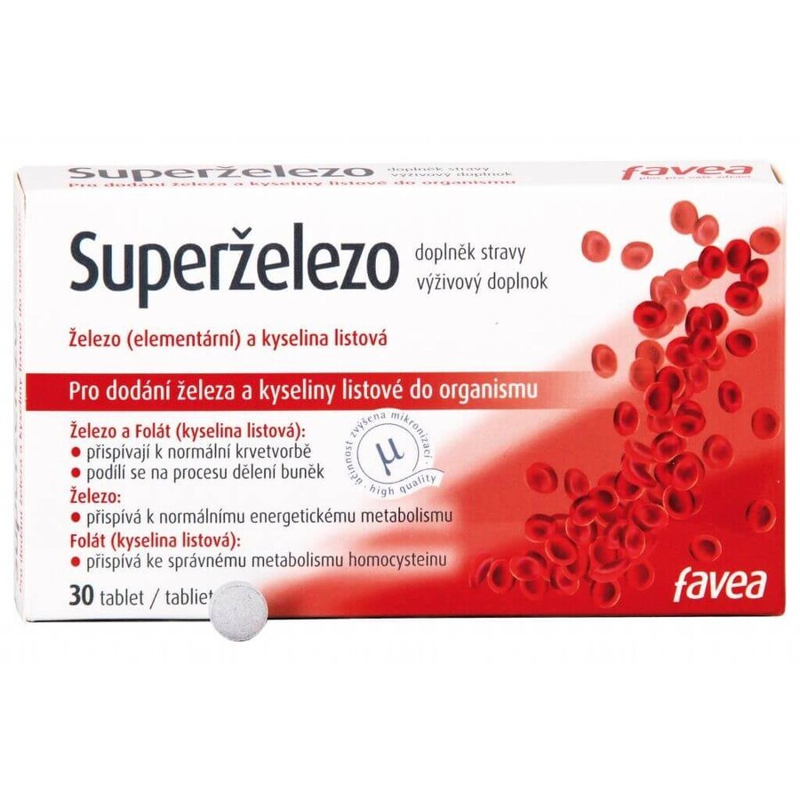 Favea Supergel 30 comprimés