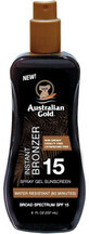 Australian Gold Spray Gel + Bronzer SPF15 237 ml