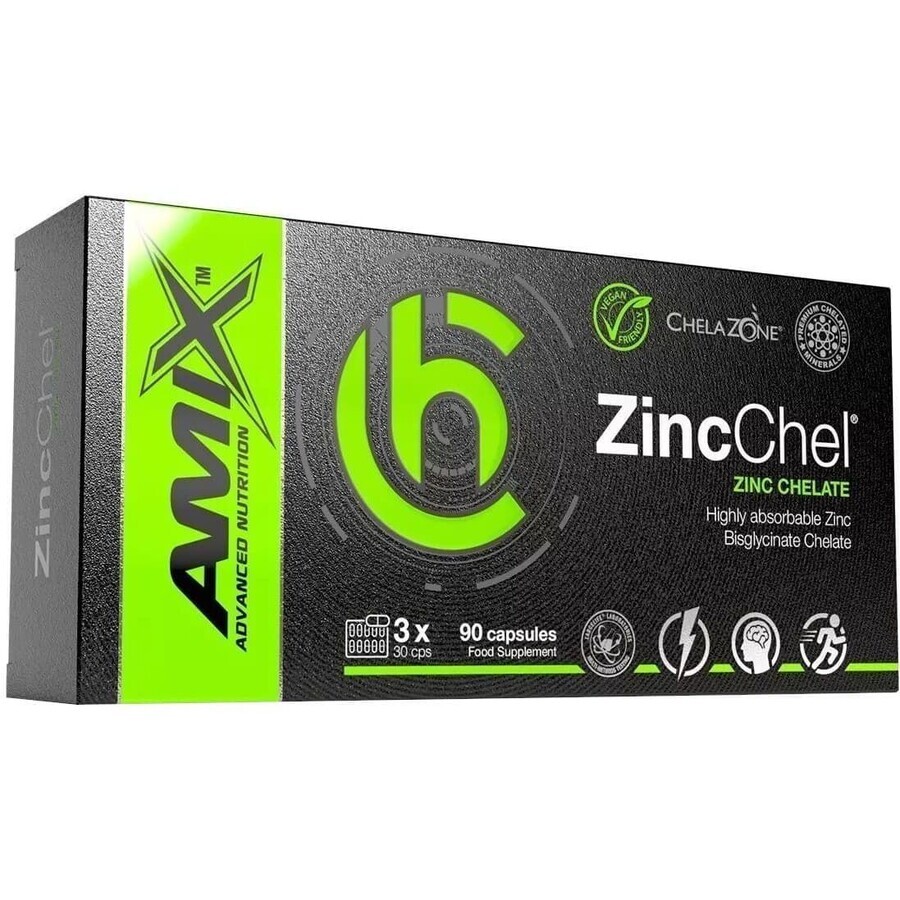 Amix ChelaZone ZincChel 90 capsules