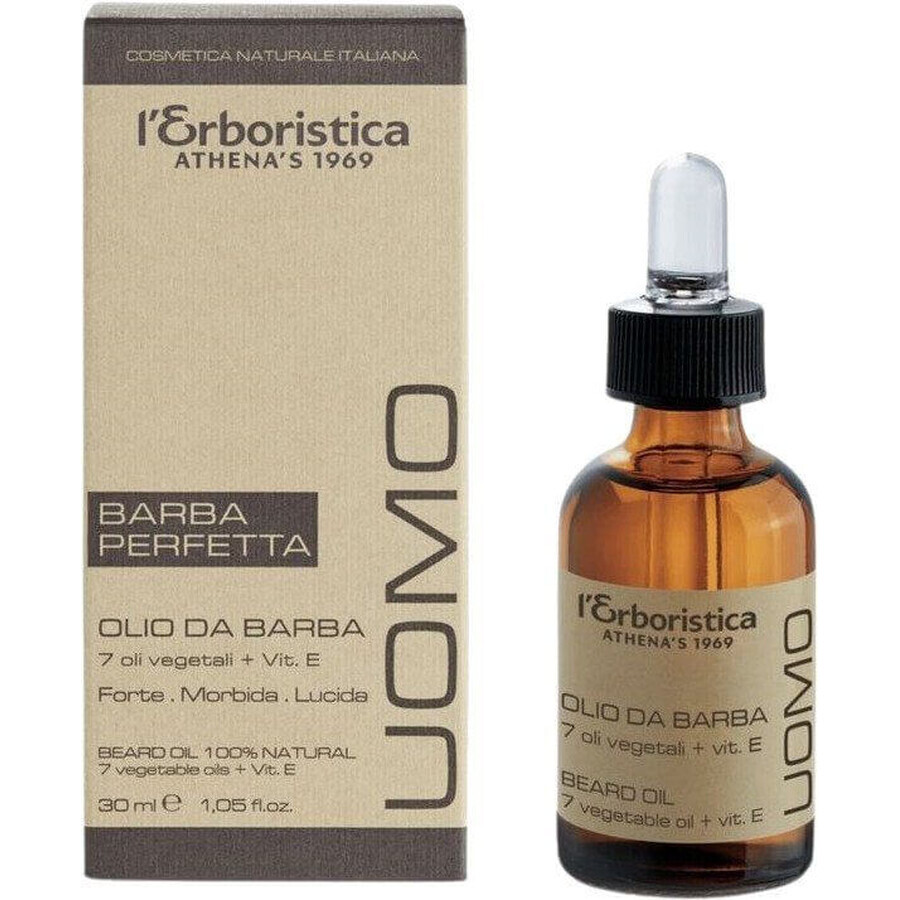 Erboristica UOMO Nourishing beard oil with vitamin E 30 ml