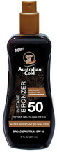 Australian Gold Spray Gel + Bronzer SPF 50 237 ml