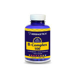 B-Complex 100, 120 gélules, Herbagetica