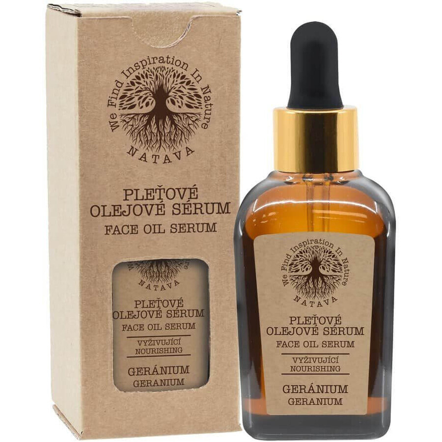 Natava gezichtsolie serum - Geranium 30 ml