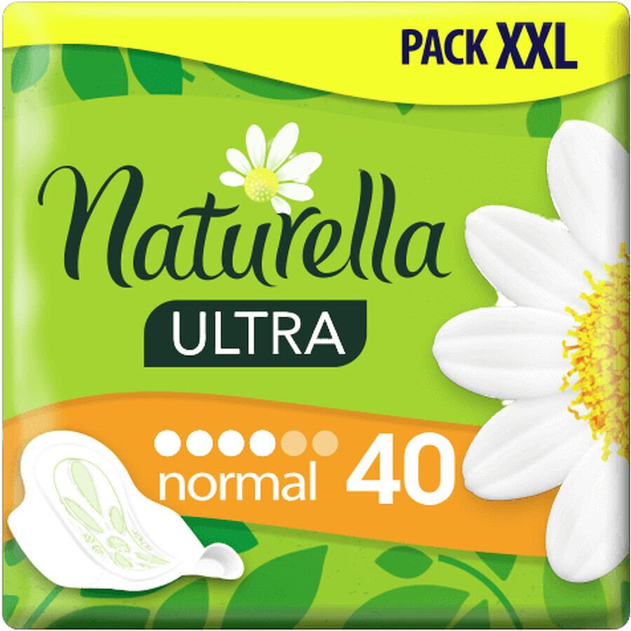 Naturella Ultra Normal Maandverband met vleugels 40 stuks