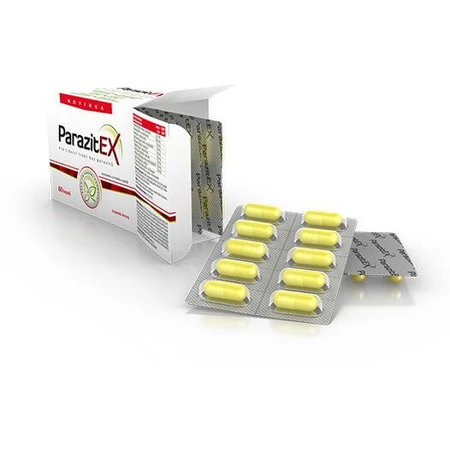 ParazitEx preparat împotriva paraziților 60 capsule