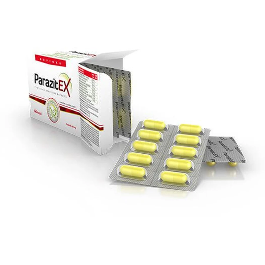 ParazitEx preparat împotriva paraziților 60 capsule