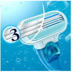 Gillette Venus Venus Smooth Rasierapparat + 2 Scherköpfe