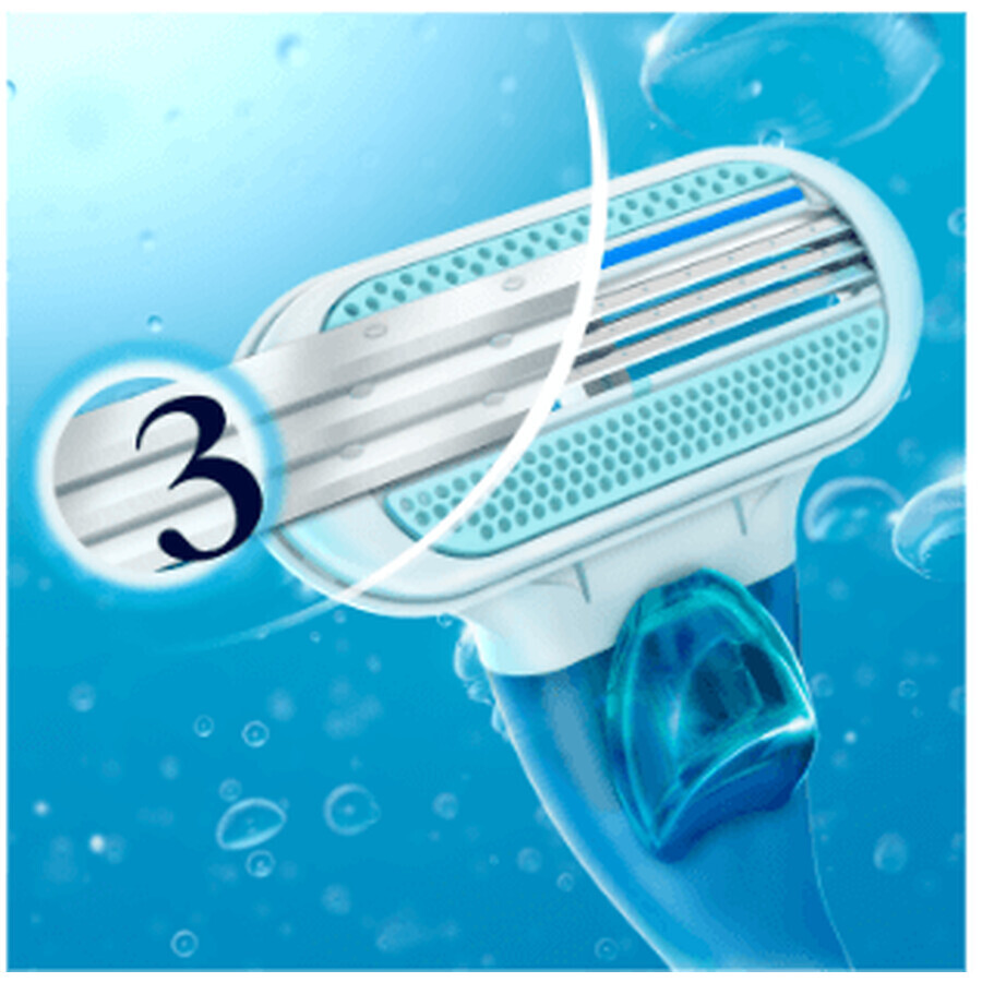 Gillette Venus Venus Smooth Rasierapparat + 2 Scherköpfe