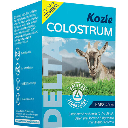 Delta Colostrum GOAT 40 capsules