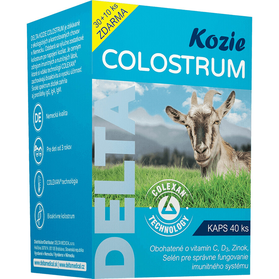 Delta Colostrum GOAT 40 capsules