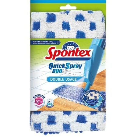 Spontex Mop Navulling Quick Spray Mop Duo