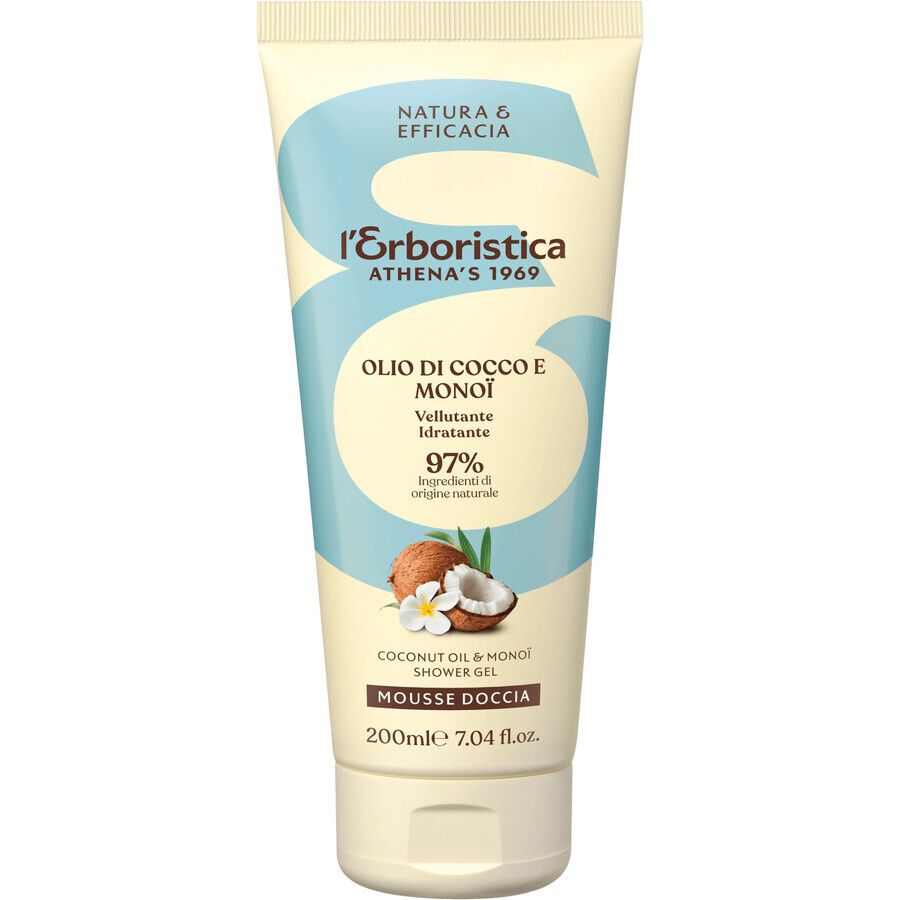 Erboristica Cocco Coconut flavored shower gel 200 ml