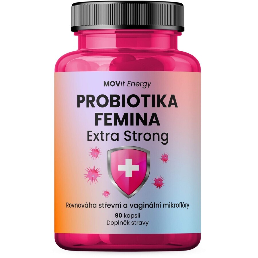 Movit Energy Probiotic Femina Extra Sterk 90 capsules