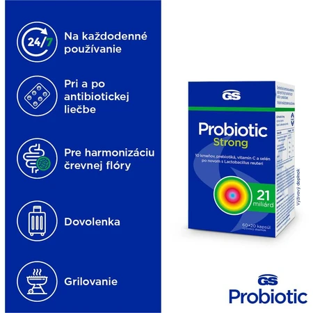 GS GS Probiotic Strong 80 Kapseln