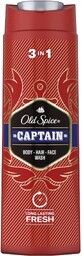 Old Spice Captain Shower gel and shampoo with sandalwood and citrus notes 400 ml