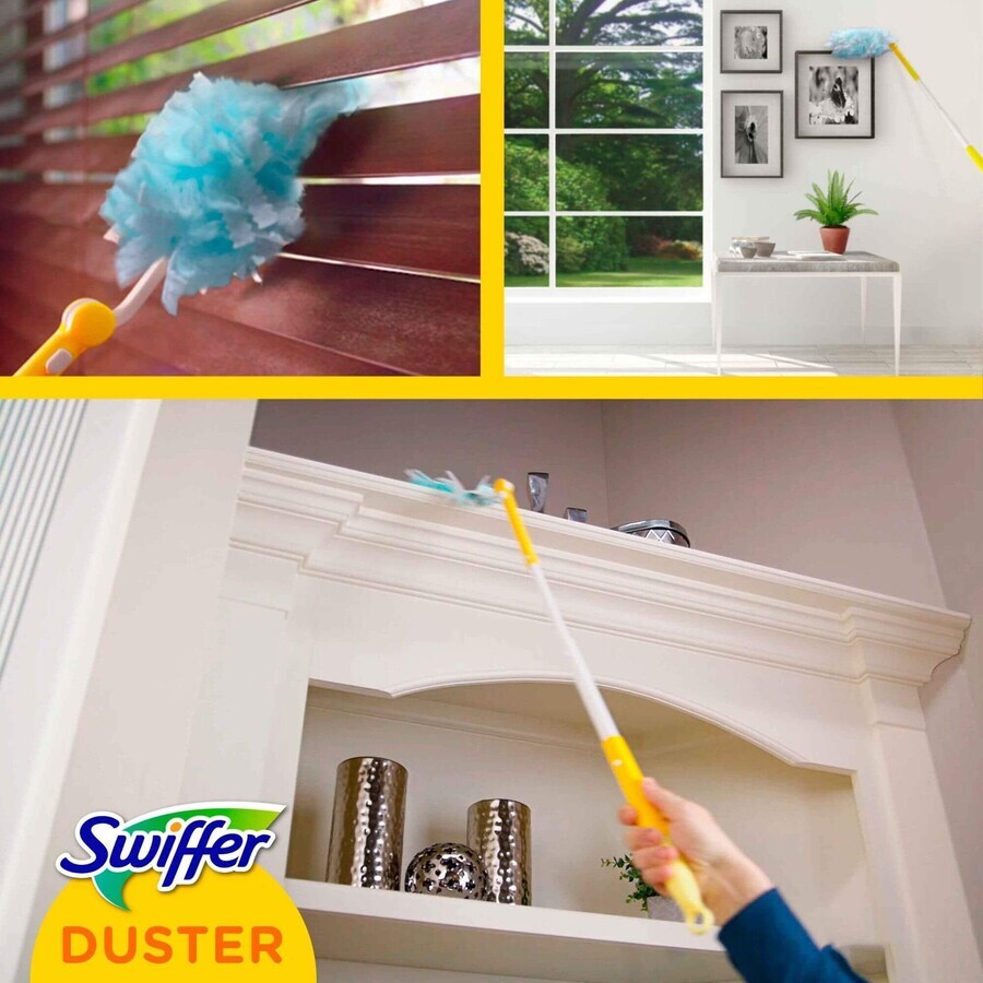 Swiffer XXL pentru curățare uscată 1 mâner + 2 aspiratoare