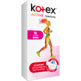 Kotex ® Active Super Tampoane 16 buc