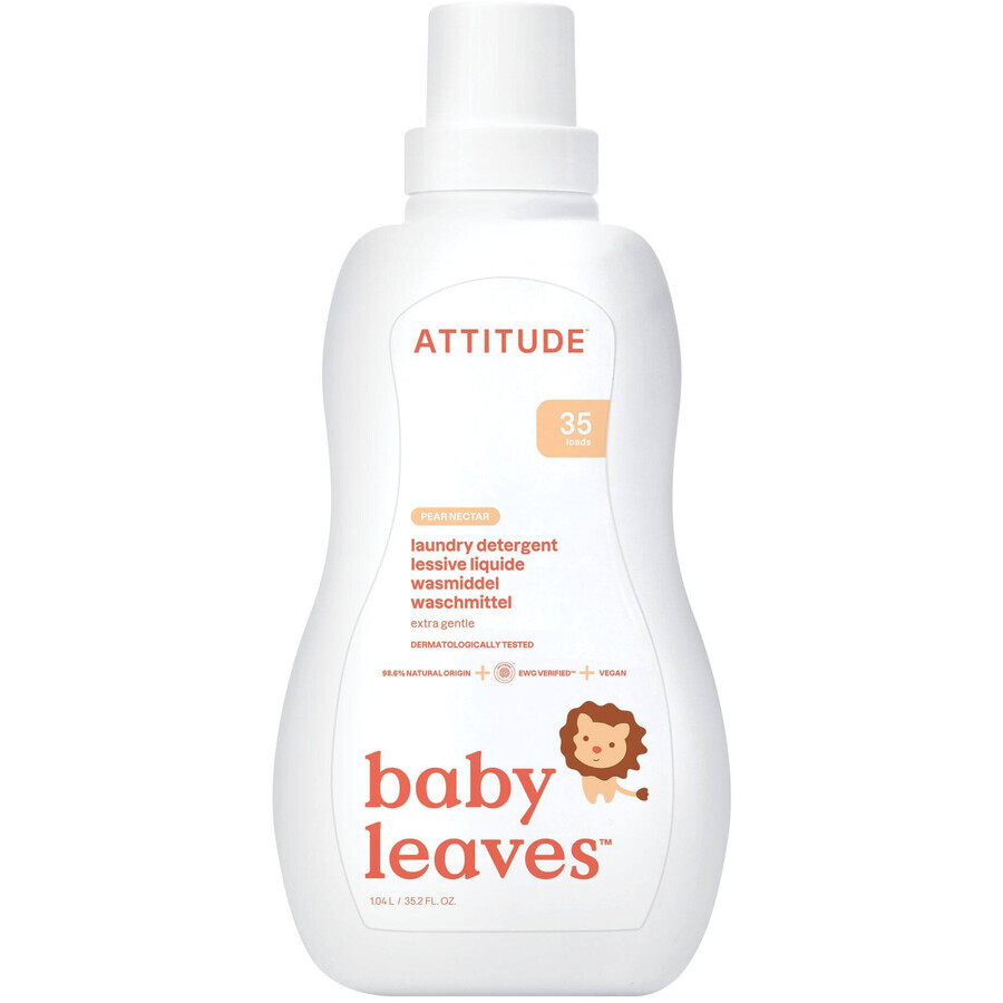 Attitude Baby Wasgel met perensapsmaak 1.05 l