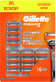 Gillette Fusion Vervangingskoppen 16 stuks