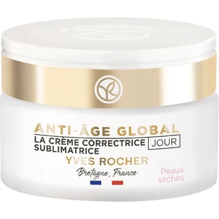 Yves Rocher Daily revitalizant antirid Anti-Age Global pentru pielea uscată 50 ml