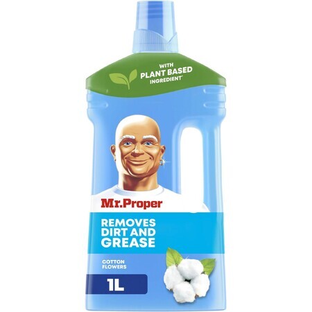 Mr Proper Detergente Líquido Multiusos Flor de Algodón 1 l