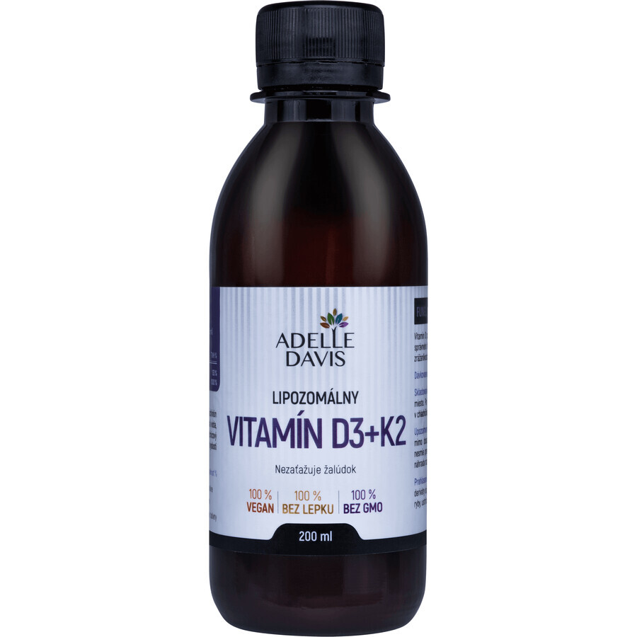 Adelle Davis Vitamin D3+K2 liposomal 200 ml