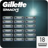 Capete de bărbierit de schimb pentru bărbați Gillette Mach3 18 buc