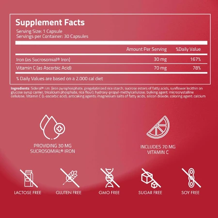Sideral FORTE, 30 capsules, Zentiva