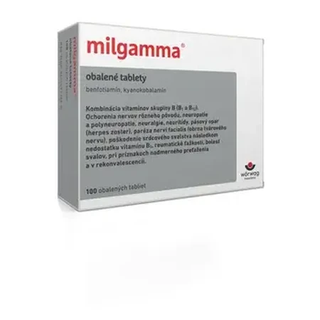Milgamma 50 mg/250 µg 100 tabletten