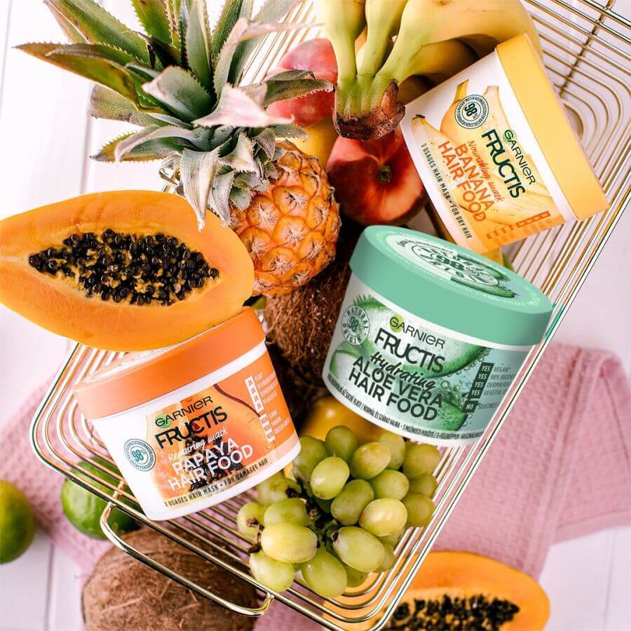 Garnier Fructis Haarvoeding Aloë Vera 390 ml