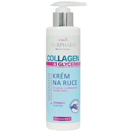 Vivapharm Collageen en Glycerine Handcrème 200 ml