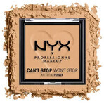 NYX Professional Makeup Can't Stop Won't Stop Matteerpoeder Compact Powder - 05 Golden 6 g