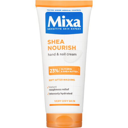 Mixa nourishing hand and nail cream with shea butter 100 ml