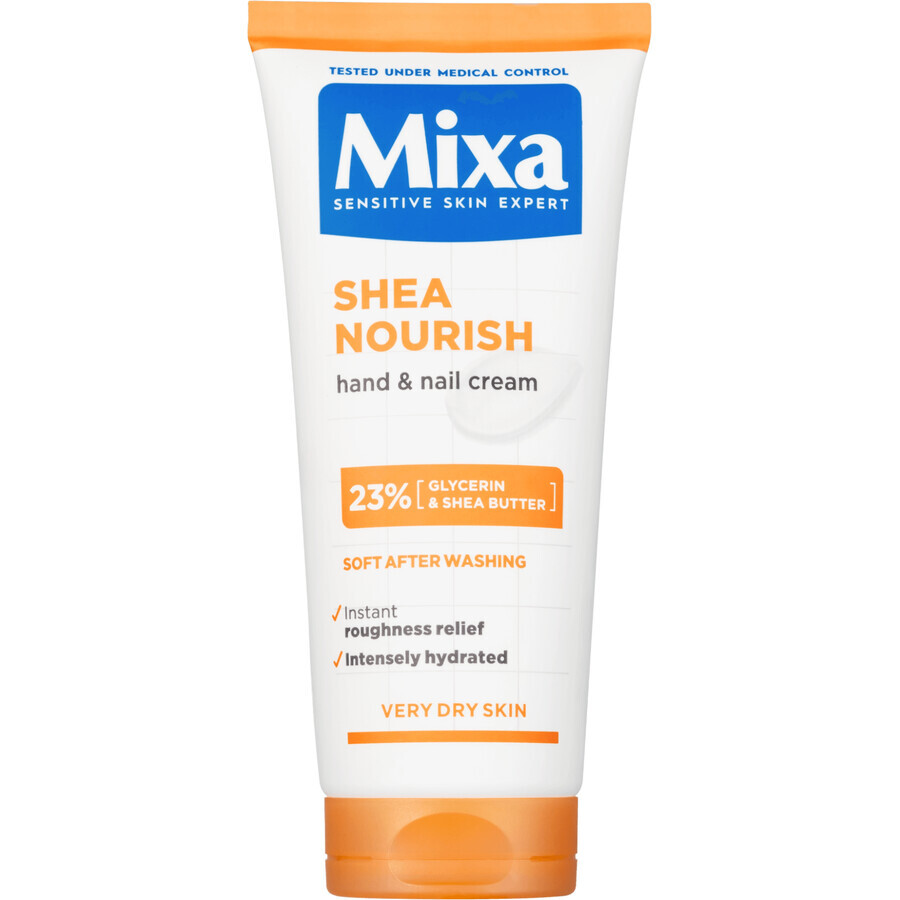 Mixa nourishing hand and nail cream with shea butter 100 ml