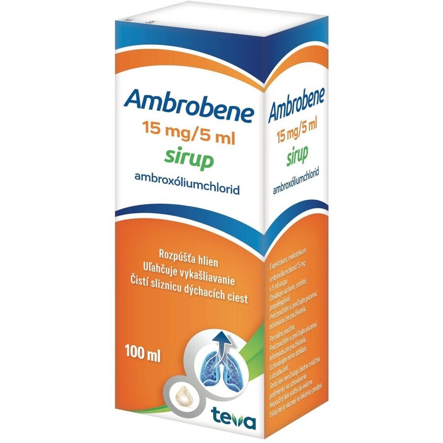 Ambrobene 15 mg/5 ml sirop 100 ml