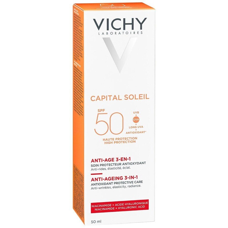 Vichy Capital Soleil Anti-Ageing SPF 50+ Cream 50 ml