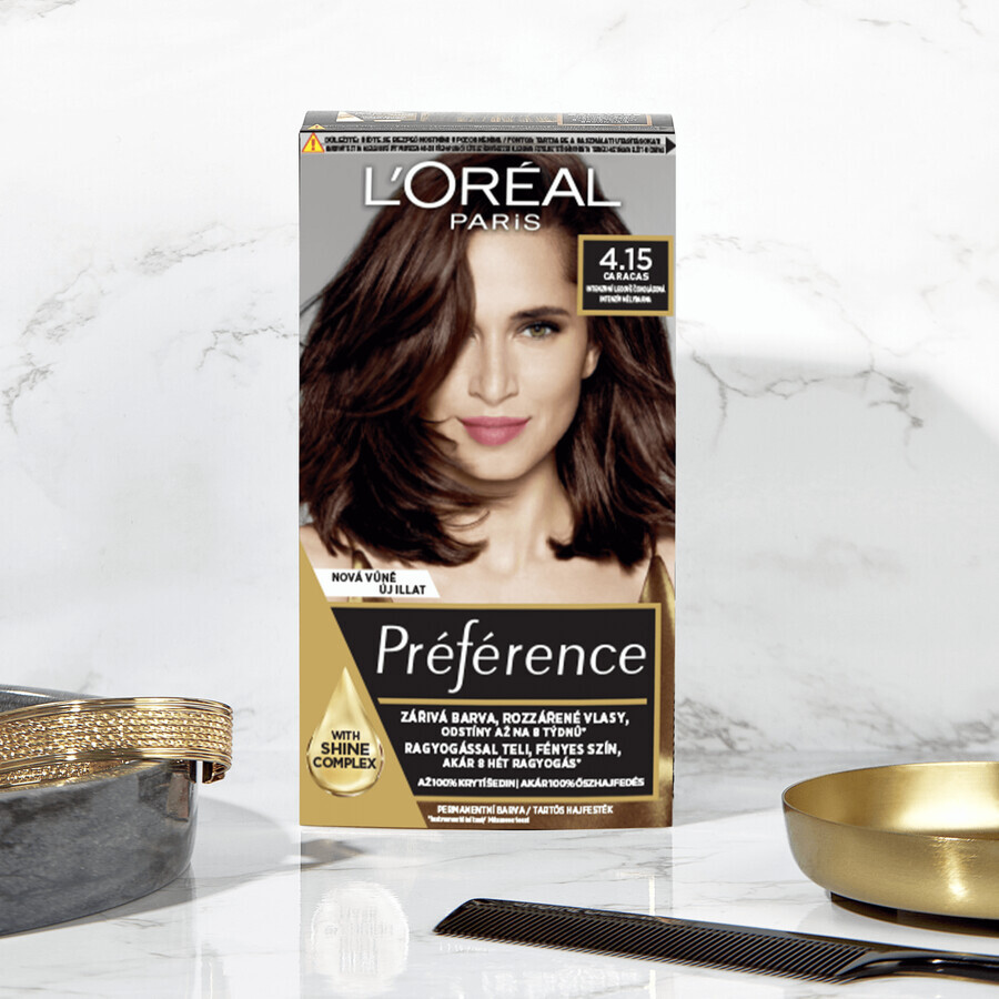 L'Oréal Paris Haarkleur Recital Preference 4.15/M1 Caracas