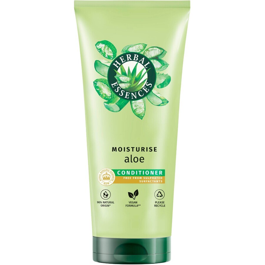 Herbal Essences Aloe Moisturise, Balsam pentru păr foarte uscat 250 ml