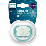 Philips Avent Ultra air suzetă de noapte 6-18m