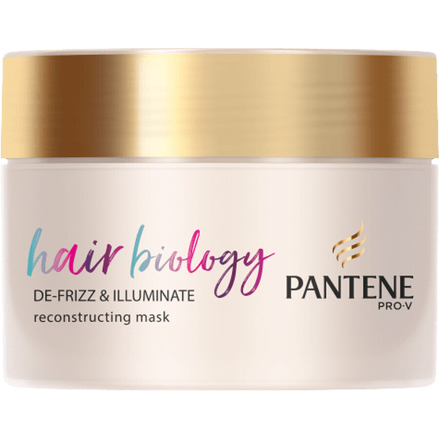 Pantene Pro-V Haarbiologie Ontkroezen & Verhelderen Masker 160 ml