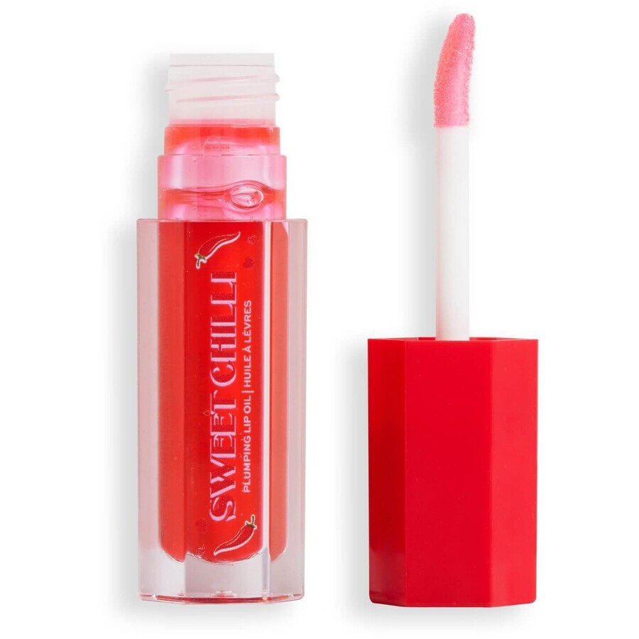 I Heart Revolution Sweet Chilli Plumping Lip Oil - Rode Lipverzorging 4 ml