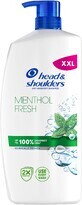 Head &amp; Shoulders Mentholfrisse antiroosshampoo, 800 ml