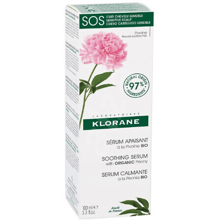 Klorane Suero calmante con SOS SOS cuero cabelludo sensible bio 100 ml