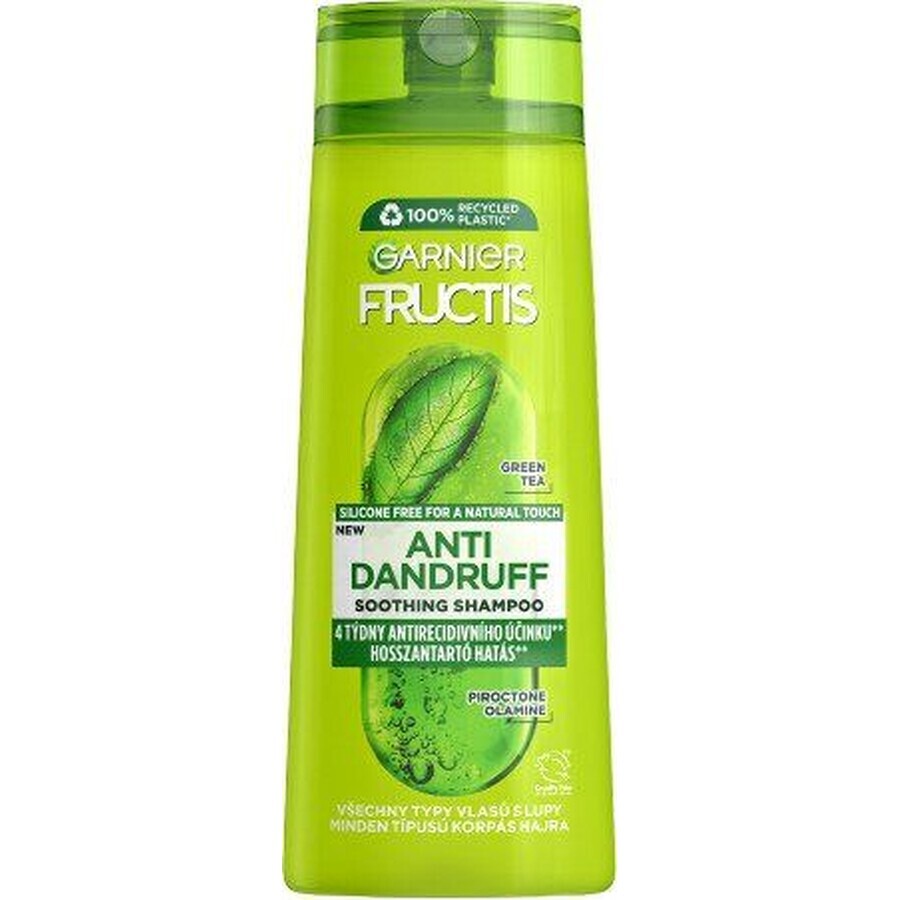 Garnier Fructis Antiforfora shampoo lenitivo per tutti i tipi di forfora, 250 ml