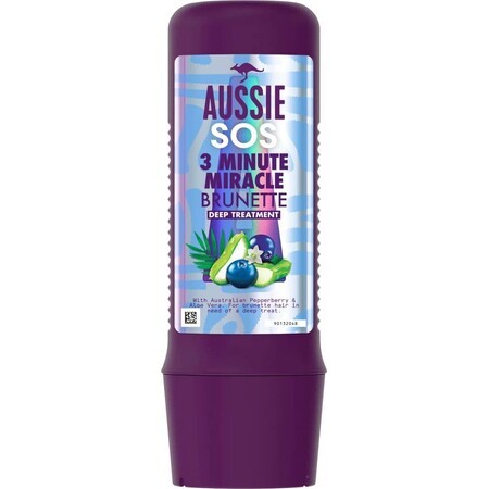 Aussie 3MM Regenererend en hydraterend masker voor zwart haar 225 ml