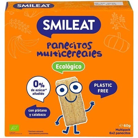 Smileat Bio-Mehrkornkekse 60 g